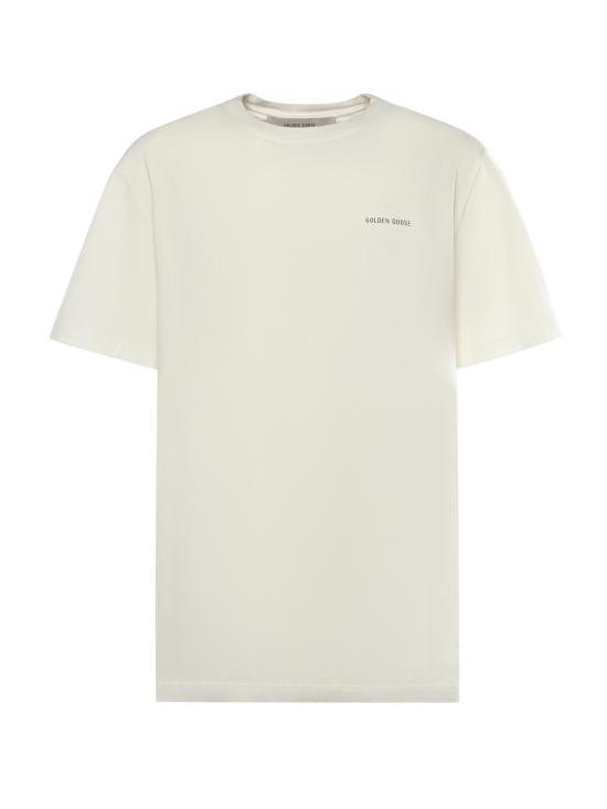 26SS 골든구스 반팔 티셔츠 GMP01220 P00238010363 Vintage white