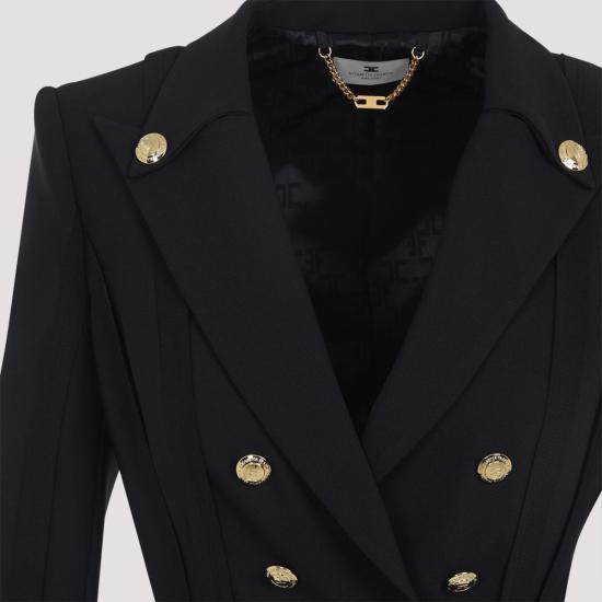 26SS 엘리자베타프랜치 자켓 GI21861E2 110 NERO - ELISABETTA FRANCHI