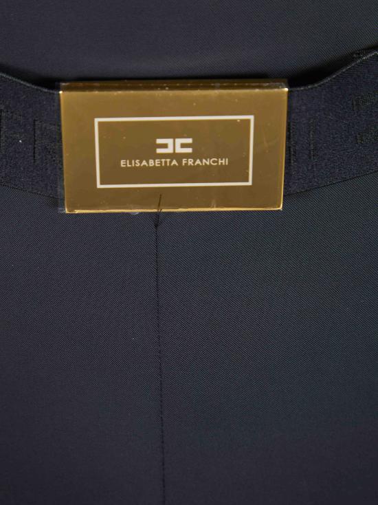 26SS 엘리자베타프랜치 스트레이트 팬츠 PA13261E2 110 NERO - ELISABETTA FRANCHI