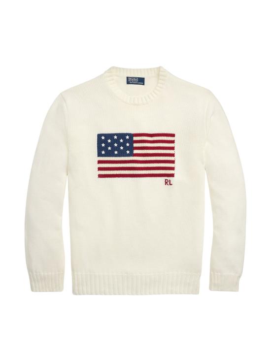 25FW 랄프 로렌 스웨터 710718281 009 White