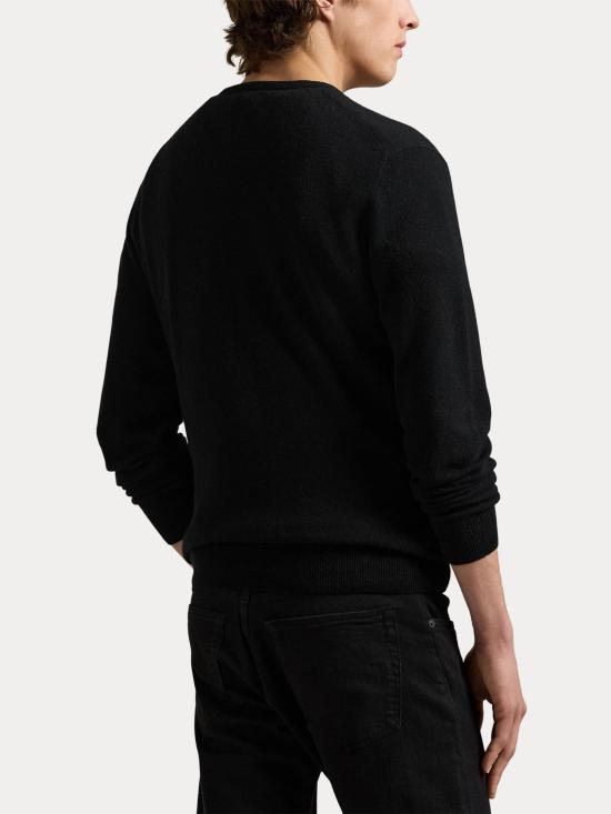25FW 랄프 로렌 스웨터 710974148 003 Black - RALPH LAUREN