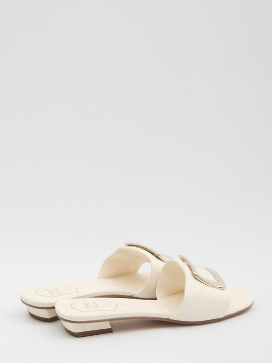 26SS 로저비비에 뮬/슬리퍼 RVW816449209 CREAM - ROGER VIVIER