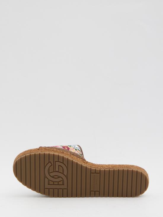 26SS 돌체앤가바나 뮬/슬리퍼 CE0148 BROWN - DOLCE & GABBANA