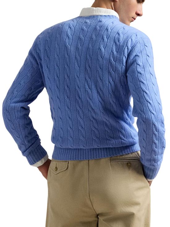 25FW 랄프 로렌 스웨터 710876762 032 Blue - RALPH LAUREN