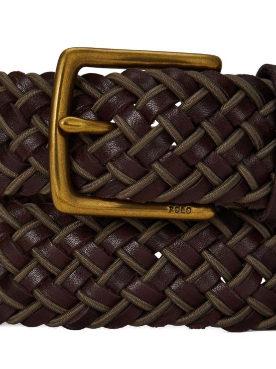 25FW 랄프 로렌 벨트 405974642 005 Brown - RALPH LAUREN