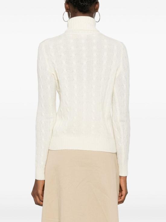 25FW 랄프 로렌 스웨터 211888686 012 White - RALPH LAUREN