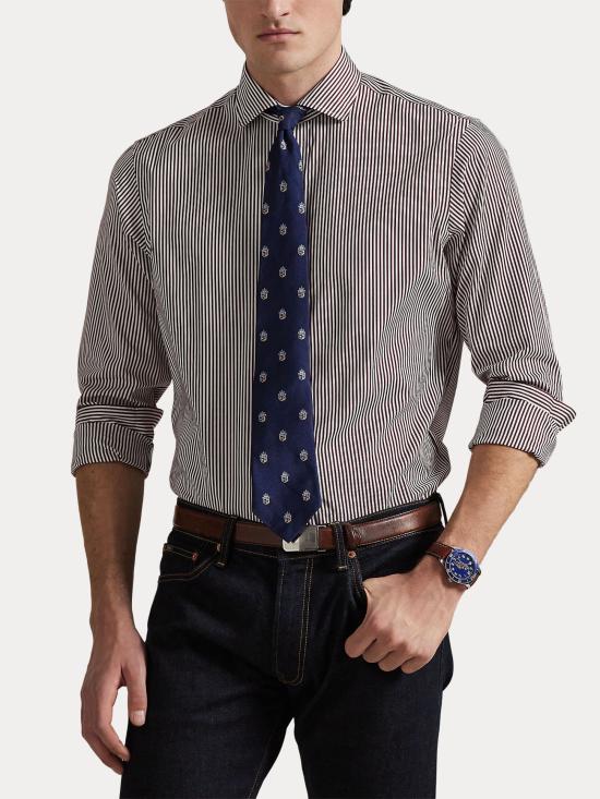 25FW 랄프 로렌 셔츠 710P01398 002 Bordeaux - RALPH LAUREN