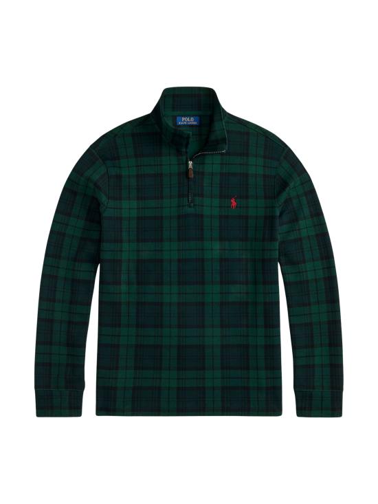 25FW 랄프 로렌 집업 니트 710981459 001 Green