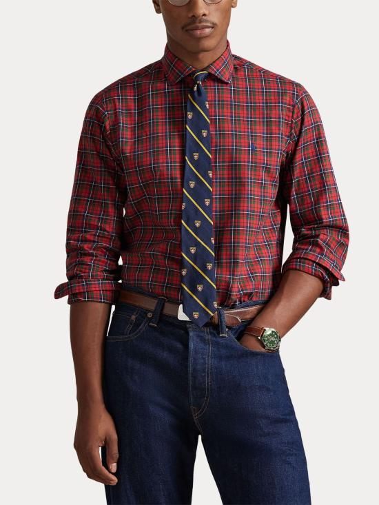 25FW 랄프 로렌 셔츠 710P01445 001 Red - RALPH LAUREN