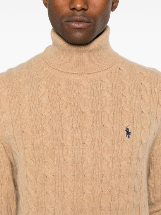 25FW 랄프 로렌 스웨터 710876836 006 Beige - RALPH LAUREN