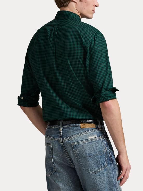 25FW 랄프 로렌 셔츠 710953644 005 Green - RALPH LAUREN