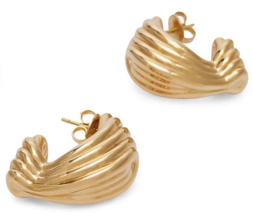 26SS 보테가베네타 이어링 861663 VAHU08120 Yellow - BOTTEGA VENETA