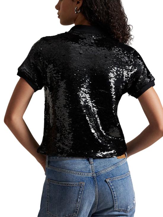 25FW 랄프 로렌 반팔 티셔츠 211978143 001 Black - RALPH LAUREN