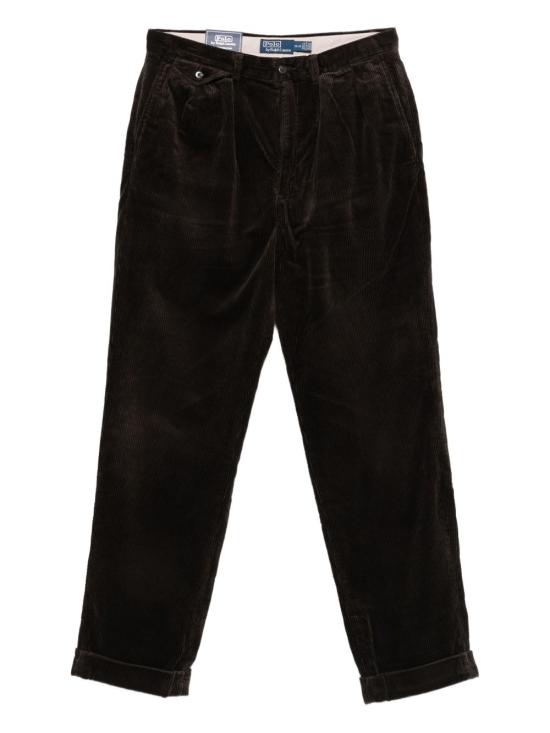 25FW 랄프 로렌 스트레이트 팬츠 710882543 500 Brown