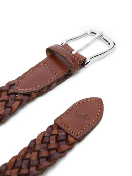 25FW 랄프 로렌 벨트 405898674 002 Brown - RALPH LAUREN