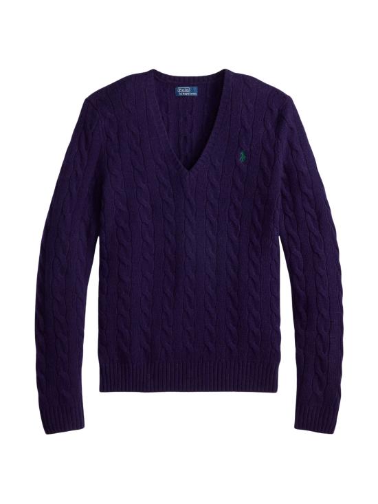 25FW 랄프 로렌 스웨터 211971866 010 Purple