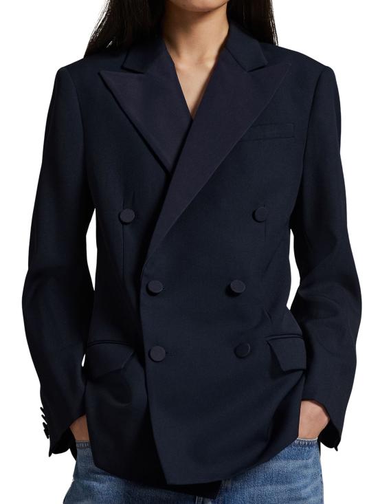 25FW 랄프 로렌 수트 자켓 211977066 001 Blue - RALPH LAUREN