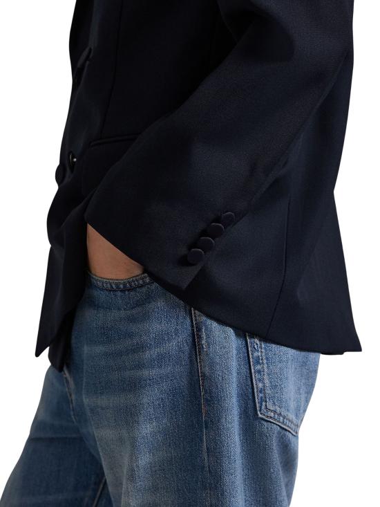 25FW 랄프 로렌 수트 자켓 211977066 001 Blue - RALPH LAUREN