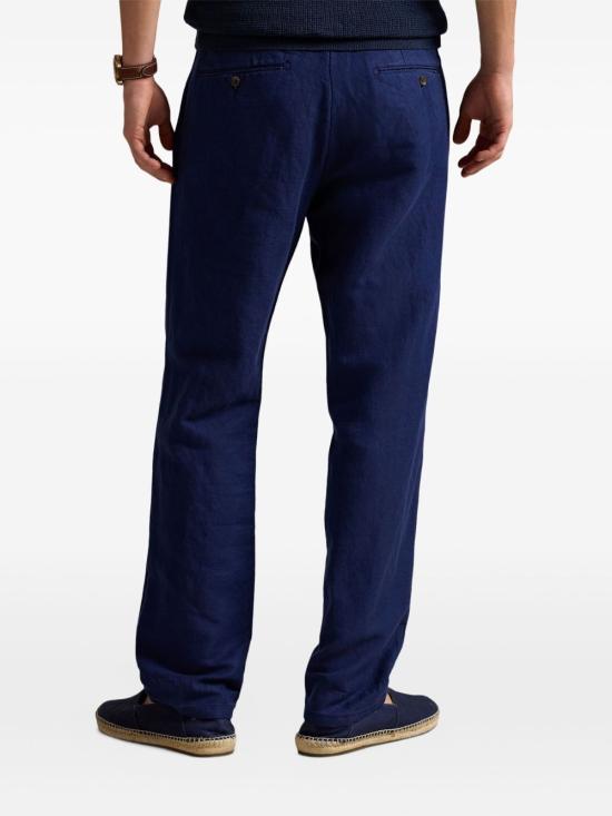 25FW 랄프 로렌 스트레이트 팬츠 710972621 001 Blue - RALPH LAUREN