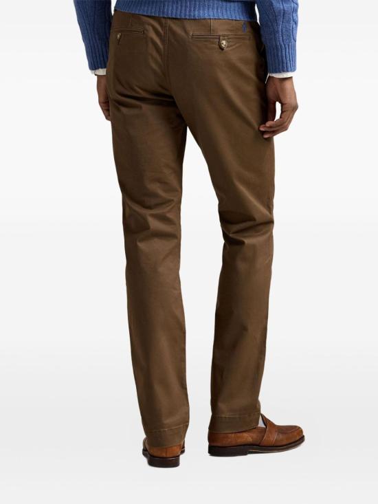 25FW 랄프 로렌 스트레이트 팬츠 710690138 117 Brown - RALPH LAUREN