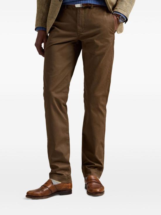 25FW 랄프 로렌 스트레이트 팬츠 710690138 117 Brown - RALPH LAUREN