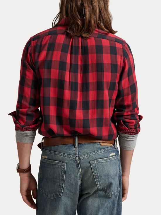 25FW 랄프 로렌 셔츠 710P00517 001 Red - RALPH LAUREN