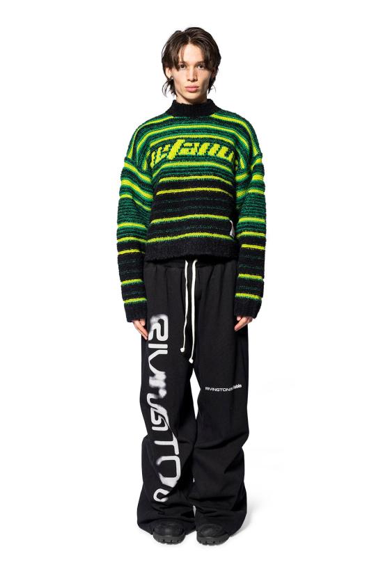 26SS 리빙톤 르아 레비스 123 스트레이트 팬츠 RVFF PA00 BLCK - RIVINGTON ROI REBIS 123