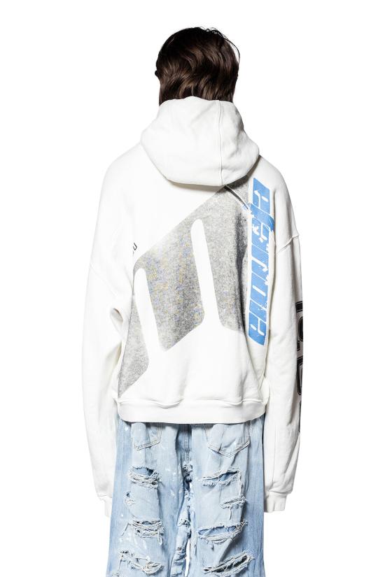 26SS 리빙톤 르아 레비스 123 후드 티셔츠 PARC HD95 MXWH - RIVINGTON ROI REBIS 123