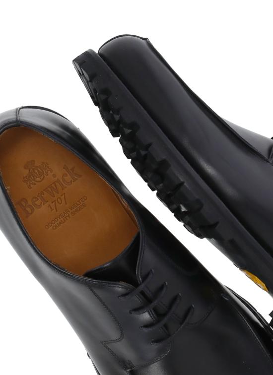 25FW 버윅 드레스 슈즈 2369 HO128BOX CALF BLACK Black - BERWICK