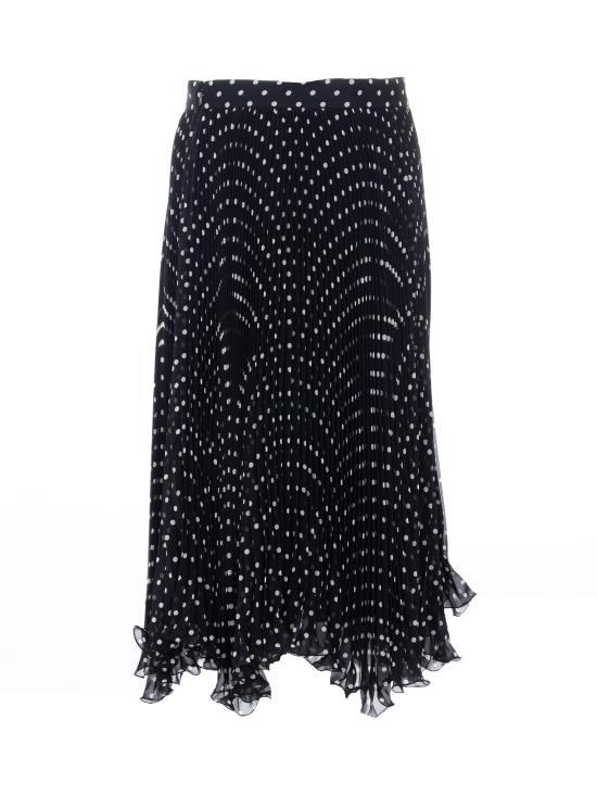 26SS 발렌티노 가라바니 미디 스커트 RAEL59AB TB1 Black - VALENTINO GARAVANI