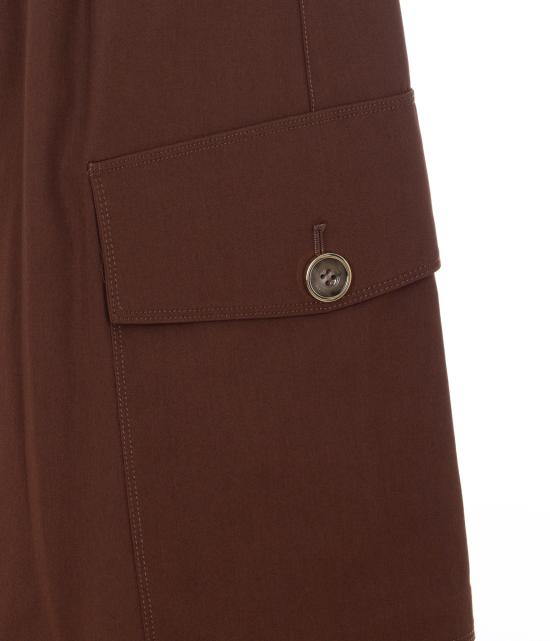 26SS 핑코 숏팬츠 106152 A2ERL78 Brown - PINKO