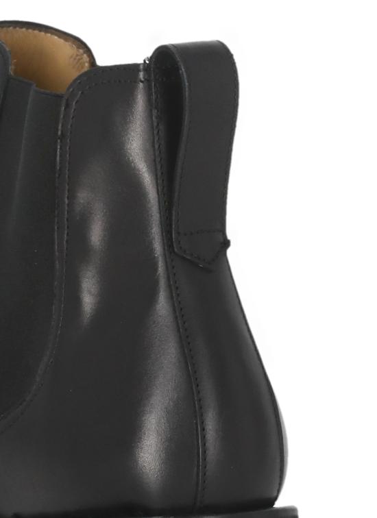 25FW 버윅 부츠 376 HO219BOX CALF NEGRO Black - BERWICK