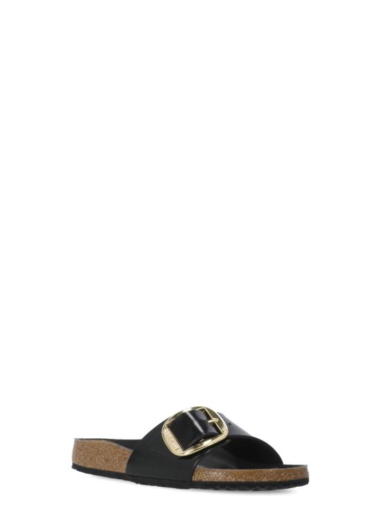 26SS 버켄스탁 샌들 1022650 MADRID BIG BUCKLE HEXSHINE BLA Black - BIRKENSTOCK