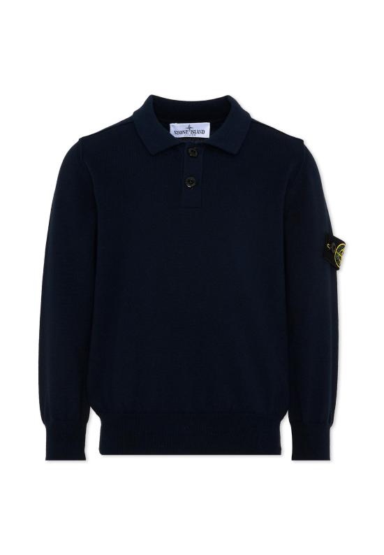 26SS [키즈] 스톤 아일랜드 폴로 셔츠 L1S16 5100008 S00B2 V0020 BLUE