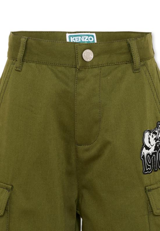 26SS [키즈] 겐조 쇼츠/버뮤다 K61644 64B GREEN - KENZO