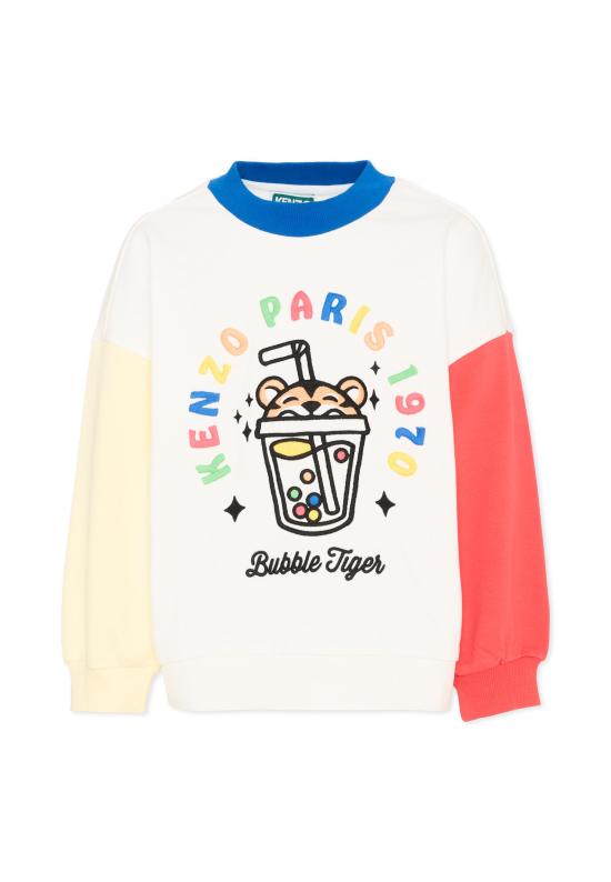 26SS [키즈] 겐조 트레이닝 상의 K61660 117 MULTICOLOR