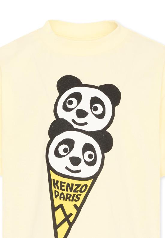 26SS [키즈] 겐조 티셔츠 K61677 504 YELLOW - KENZO