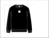 26SS [키즈] 보스 니트/스웻셔츠 J52965 09B BLACK