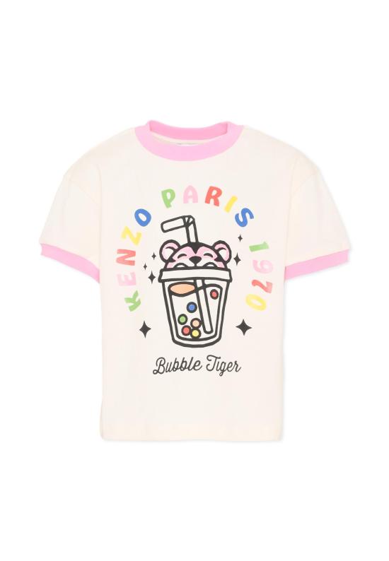 26SS [키즈] 겐조 티셔츠 K61770 117 WHITE