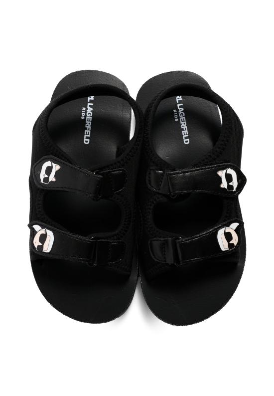 26SS [키즈] 칼라거펠트 샌들 Z31183 09B BLACK - KARL LAGERFELD