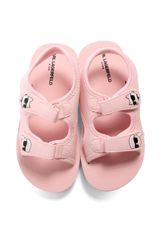 26SS [키즈] 칼라거펠트 샌들 Z31183 46F PINK - KARL LAGERFELD