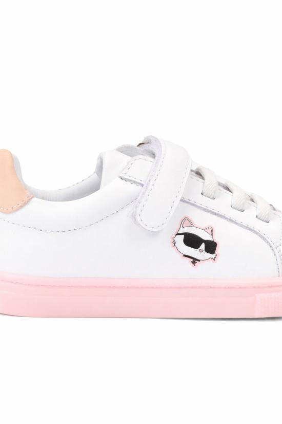 26SS [키즈] 칼라거펠트 스니커즈 Z31184 10P WHITE - KARL LAGERFELD