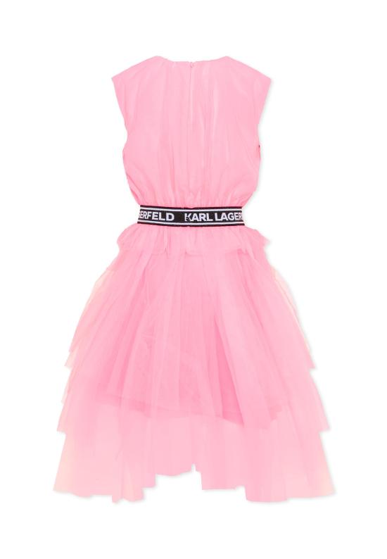 26SS [키즈] 칼라거펠트 원피스 Z31147 462 PINK - KARL LAGERFELD