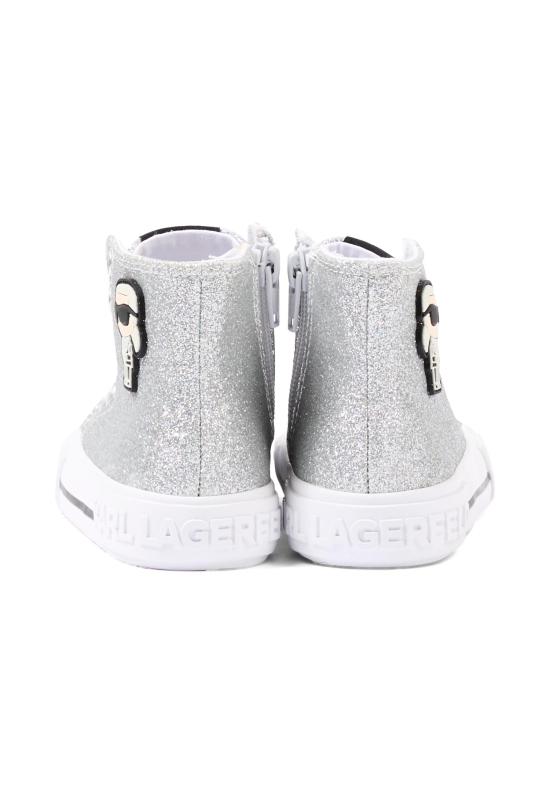 26SS [키즈] 칼라거펠트 스니커즈 Z31171 016 SILVER - KARL LAGERFELD