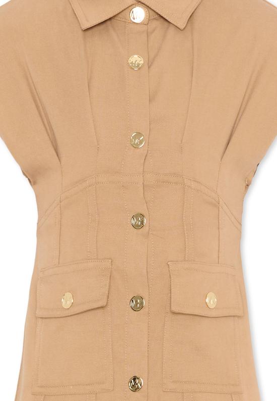 26SS [키즈] 마이클 코어스 원피스 R30594 263 BEIGE - MICHAEL KORS