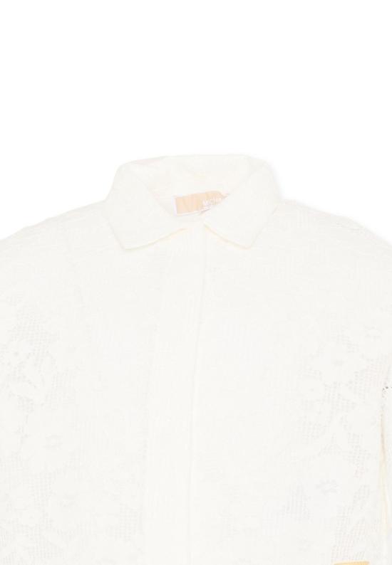26SS [키즈] 마이클 코어스 셔츠 R30645 117 WHITE - MICHAEL KORS