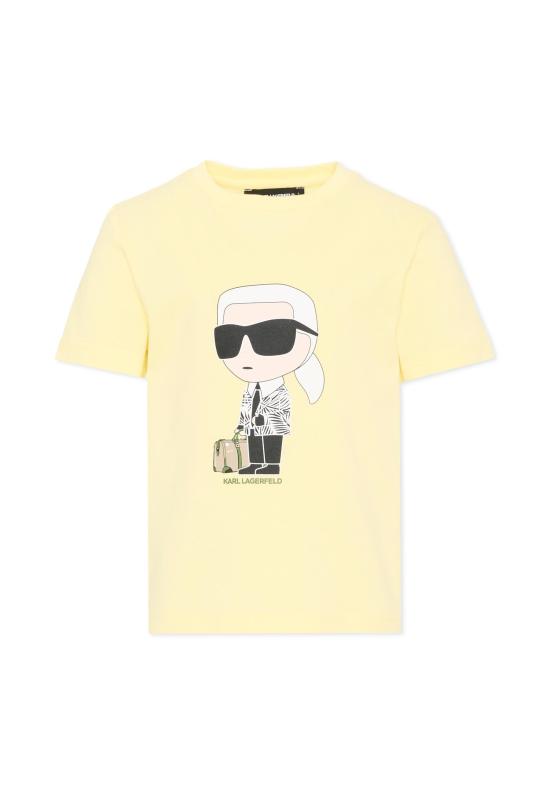 26SS [키즈] 칼라거펠트 티셔츠 Z31094 556 YELLOW