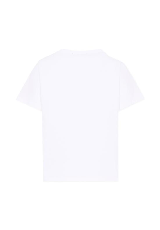 26FW [키즈] 발망 티셔츠 BY8R31 Z3672 100NE WHITE - BALMAIN