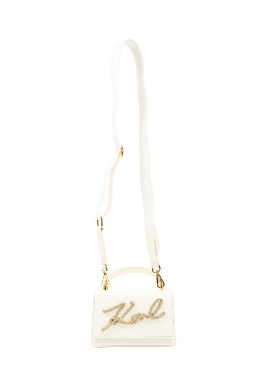 26SS [키즈] 칼라거펠트 토트백 Z31212 195 IVORY - KARL LAGERFELD