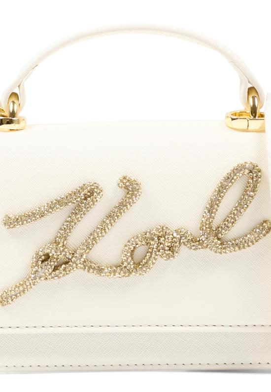 26SS [키즈] 칼라거펠트 토트백 Z31212 195 IVORY - KARL LAGERFELD